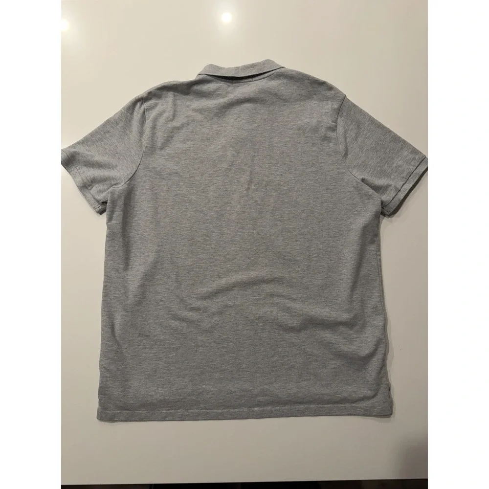 Polo Ralph Lauren Classic Fit Mesh Polo Canterbury Heather Gray Mens XL